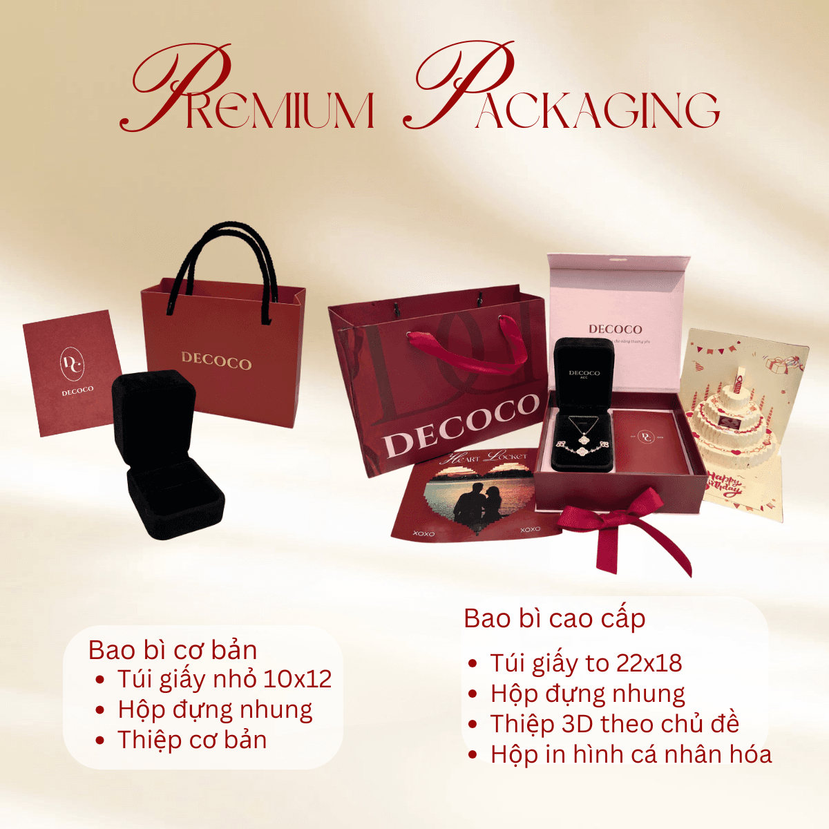 Set Sakura Cỏ 4 lá 2 món - 4