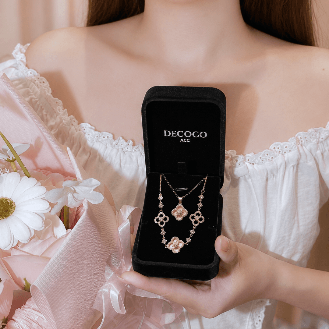 Set Sakura Cỏ 4 lá 2 món - 8