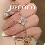 Set SAKURA hoa anh đào - Dây chuyền và vòng tay thumbnail 3