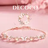Set AURORA hoa và tiara - Dây chuyền và vòng tay thumbnail 2