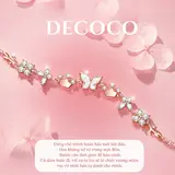 Set AURORA hoa và tiara - Dây chuyền và vòng tay thumbnail 6