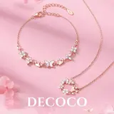 Set AURORA hoa và tiara - Dây chuyền và vòng tay thumbnail 3
