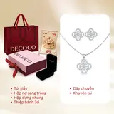 Set PALAS cỏ 4 lá - Dây chuyền và khuyên tai thumbnail 10