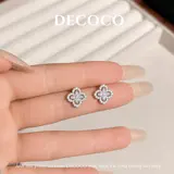 Set PALAS cỏ 4 lá - Dây chuyền và khuyên tai thumbnail 6