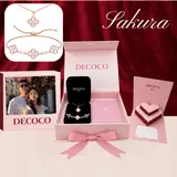 Set SAKURA hoa anh đào - Dây chuyền và vòng tay thumbnail 1